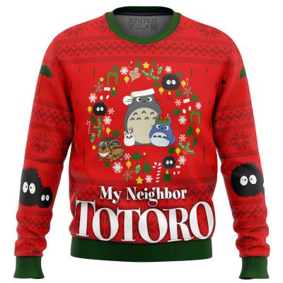 Catbus & Totoro Ugly Christmas Sweater