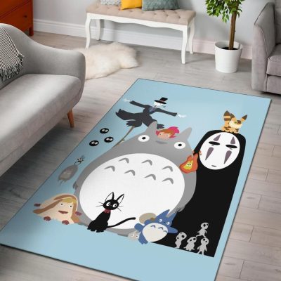 Characters In My Neighbor Totoro Rug