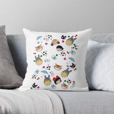 Neighbor Totoro Throw Pillow