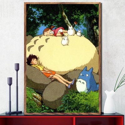 Totoro Anime Fashion Wallarts