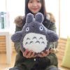 2022 30 40 50cm Kawaii Japanese Style Anime Cat Stuffed Animal Doll Totoro Pillow Cushion Plush 3 - Totoro Merchandise