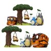 Anime Ghibli Miyazaki Hayao Collection Totoro Bus Mei Faceless Man Scarecrow Figure Doll Ornament Model Miniature - Totoro Merchandise