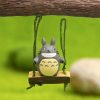 Anime Ghibli Miyazaki Hayao Collection Totoro Bus Mei Faceless Man Scarecrow Figure Doll Ornament Model Miniature 3 - Totoro Merchandise