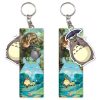 Anime Mini Totoro Toy New Kawaii Totoro Keychain Toy Totoro Doll New Fashion Cute Anime Key 2 - Totoro Merchandise