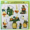 Anime Miyazaki Hayao My Neighbor Totoro with Umbrella Fried charcoal Figure Birthday gift Collectible Model ToyGarden 5 - Totoro Merchandise