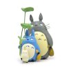 Anime My Neighbor Hayao Miyazaki Totoro Mini Garden PVC Action Figures Home Cake Decoration Cute Kids 4 - Totoro Merchandise