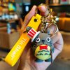 Cartoon Anime Totoro Keychain 2023 New in Cute Doll Keyring Fashion Couple Bag Key Chain Car 4 - Totoro Merchandise