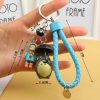 Cute My Neighbor Totoro Doll Keychain Chinchilla Keyrings Pendant fit Bag Charms Purse Accessory for Miyazaki 1 - Totoro Merchandise