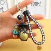 Cute My Neighbor Totoro Doll Keychain Chinchilla Keyrings Pendant fit Bag Charms Purse Accessory for Miyazaki 2 - Totoro Merchandise