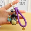 Cute My Neighbor Totoro Doll Keychain Chinchilla Keyrings Pendant fit Bag Charms Purse Accessory for Miyazaki 5 - Totoro Merchandise