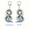 Hayao Miyazaki Anime Keychain for Accessories Bag My Neighbor Totoro Spirited Away Pendant Key Chain Ring 3 - Totoro Merchandise