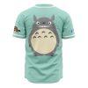 My Neighbor Totoro SG AOP Baseball Jersey BACK Mockup - Totoro Merchandise