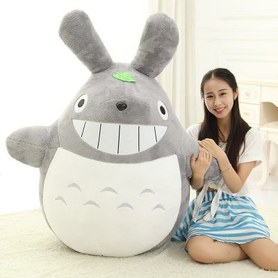 Spirited Away Cartoon Chinchilla Doll My Neighbor Totoro Plush Toy Pillow Soft Cloth Doll Bed Large 1 - Totoro Merchandise