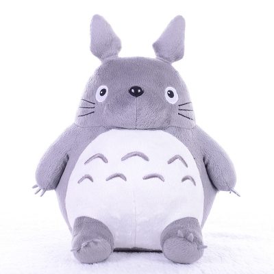 Spirited Away Kawaii Cartoon Chinchilla Plush Toy My Neighbor Totoro Anime Peluche Pillow Soft Cloth Doll - Totoro Merchandise