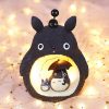 Studio Spirited Away My Neighbor Totoro Figures Model Toy Miyazaki Hayao Totoro Doll Star LED Night 1 - Totoro Merchandise