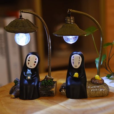 Studio Spirited Away No Face Man Figures Toy LED Night Light Toy Anime My Neighbor Totoro 1 - Totoro Merchandise