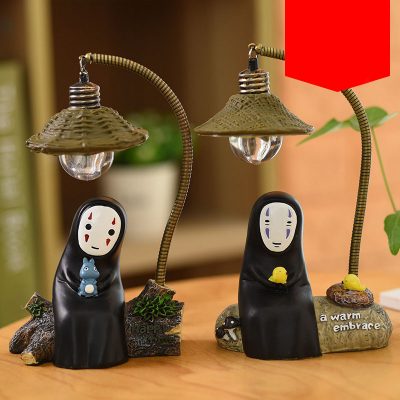 Studio Spirited Away No Face Man Figures Toy LED Night Light Toy Anime My Neighbor Totoro - Totoro Merchandise