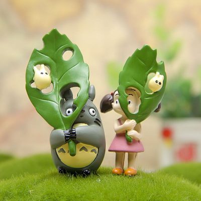Totoro Figurines Japanese Anime Totoro Miniatures Miyazaki Fairy Garden Kawaii Figure Ornament Home Room Decor Cute - Totoro Merchandise