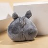 Totoro Keychain Plush Toy Stuffed Cute Cartoon Anime Doll Pendant Key Chain My Neighbor Bag Car 1 - Totoro Merchandise