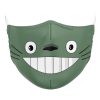 Totoro Smile My Neighbor Totoro Normal Face Mask Mockup - Totoro Merchandise