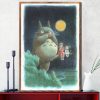 Totoro Studio Ghibli Anime Posters and Prints Canvas Painting Wall Art Pictures Painting Gift for Living 3 - Totoro Merchandise