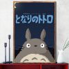 Totoro Studio Ghibli Anime Posters and Prints Canvas Painting Wall Art Pictures Painting Gift for Living 7 - Totoro Merchandise