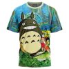 Trippy My Neighbor Totoro Studio Ghibli T Shirt 3D FRONT Mockup - Totoro Merchandise