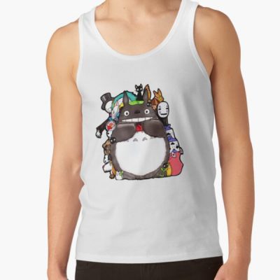 New Totoro, Ghibli, Studio Ghibli, My Neighbor Totoro, Ghibli Totoro, Ghibli Studio Manga Tank Top Official Totoro Merch