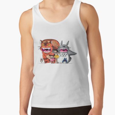 New Totoro, Ghibli, Studio Ghibli, My Neighbor Totoro Manga Tank Top Official Totoro Merch