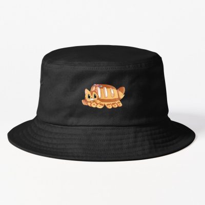 Catbus At Your Service! (Yellow Version) Bucket Hat Official Totoro Merch