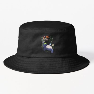 Toto.6Beutypat,Totoro, Totoro Legend, Totoro Vintage, Totoro Bucket Hat Official Totoro Merch