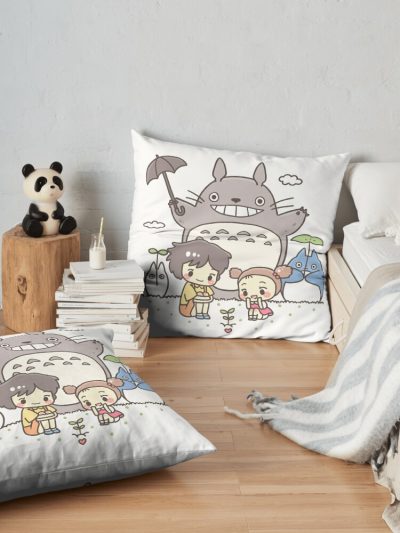 New Design €€Totoro Totoro Studio Ghibli Ghibli Totoro Totoro Ghibli Ghibli Totoro Totoro Ghibli Ghibli Totoro Totoro Studio Ghibli Totoro Totoro Totoro Studio Ghibli Spirited Away Totoro€€ Throw Pillow Official Totoro Merch