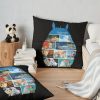 New Totoro, Ghibli, Studio Ghibli, My Neighbor Totoro Manga Throw Pillow Official Totoro Merch