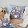 New Totoro, Ghibli, Studio Ghibli, My Neighbor Totoro Anime Throw Pillow Official Totoro Merch