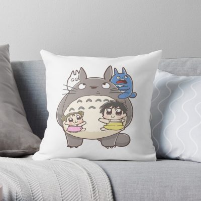 Design New €€Totoro Totoro Studio Ghibli Ghibli Totoro Totoro Ghibli Ghibli Totoro Totoro Ghibli Ghibli Totoro Totoro Studio Ghibli Totoro Totoro Totoro Studio Ghibli Spirited Away Totoro€€ Throw Pillow Official Totoro Merch