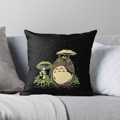 Toto With Rain€€Totoro Studio Ghibli Ghibli Totoro Totoro Ghibli Ghibli Totoro Totoro Ghibli Ghibli Totoro Totoro Studio Ghibli Totoro Totoro Totoro Studio Ghibli Spirited Away Totoro€€ Throw Pillow Official Totoro Merch