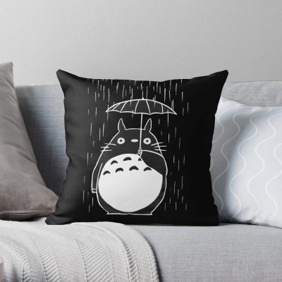 Yui.13.Kids Anime>Totoro>My>Neighbor>, Kids Anime>Totoro>, Cartoon >Totoro> Old School >Totoro> Summer Throw Pillow Official Totoro Merch