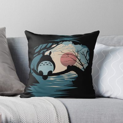 Throw Pillow Official Totoro Merch