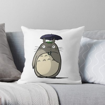 Toto.3Beutypat,Totoro, Totoro Legend, Totoro Vintage, Totoro Throw Pillow Official Totoro Merch