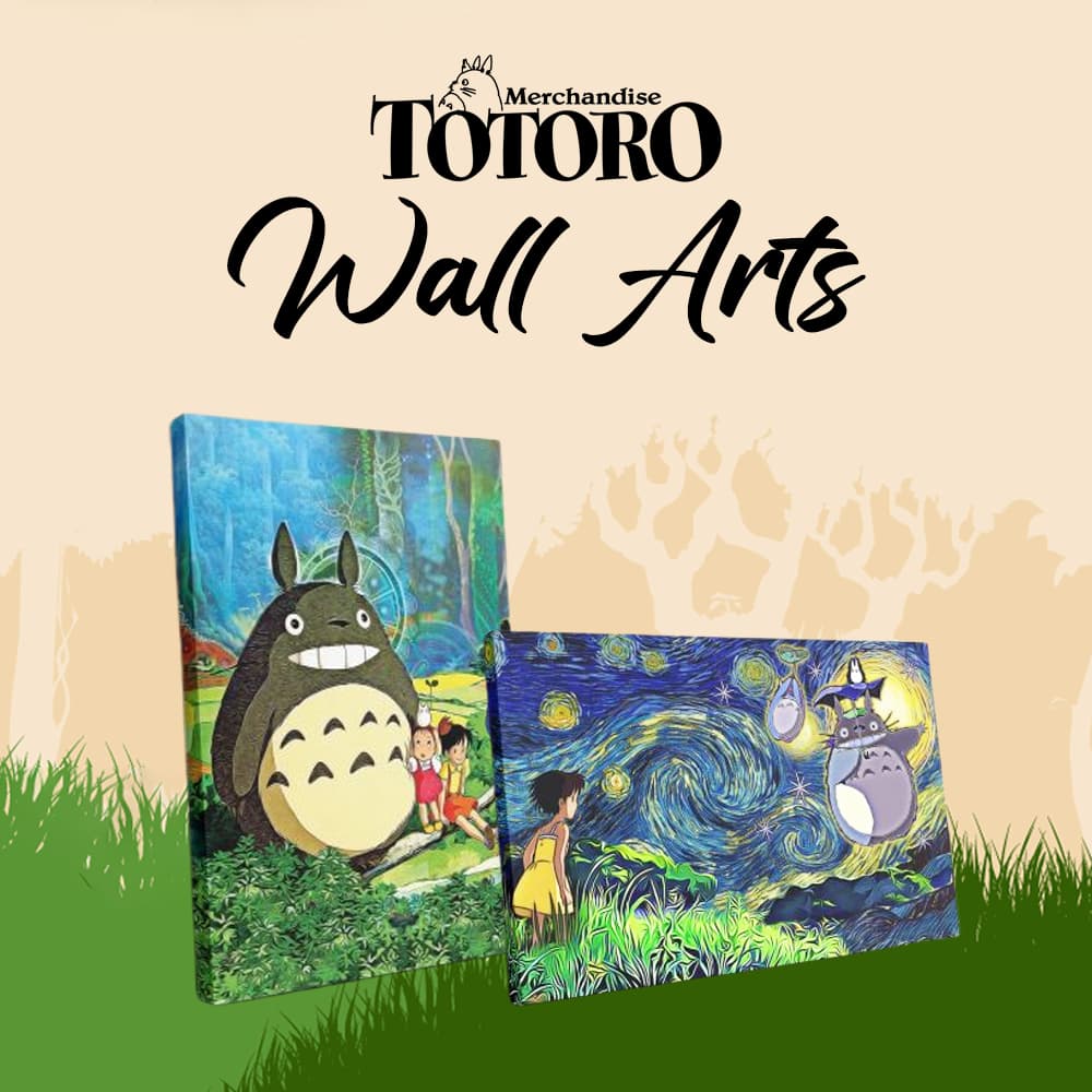 Totoro Wall Arts Collection