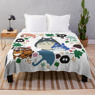 Toto.2Beutypat,Totoro, Totoro Legend, Totoro Vintage, Totoro Throw Blanket Official Totoro Merch