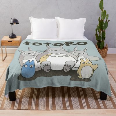 Hype Waifu>Totoro>Totoro#Totoro->Totoro>Totoro#Totoro->Totoro>Totoro#Totoro->Totoro>Totoro#Totoro- Merch Sale Throw Blanket Official Totoro Merch