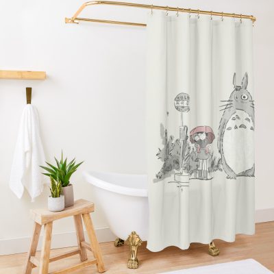 Soon Shower Curtain Official Totoro Merch