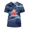 Hayao Miyazaki Anime Boys and Girls T Shirts 3D Totoro Print Oversized Short Sleeve Tops Summer 4 - Totoro Merchandise