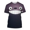 Hayao Miyazaki Anime Boys and Girls T Shirts 3D Totoro Print Oversized Short Sleeve Tops Summer 5 - Totoro Merchandise