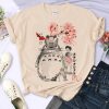 Totoro Japanese Tshirt Clothes Women Grunge Streetwear Vintage Kawaii Harajuku T shirt Clothes Couple Clothes Female - Totoro Merchandise