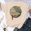 Totoro Japanese Tshirt Clothes Women Grunge Streetwear Vintage Kawaii Harajuku T shirt Clothes Couple Clothes Female 4 - Totoro Merchandise