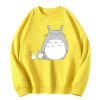 Totoro Studio Ghibli Harajuku Kawaii Hoodie Women Ulzzang Miyazaki Hayao Hoodies Funny Cartoon Sweatshirt Anime O 2 - Totoro Merchandise