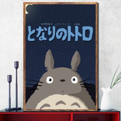 Design Totoro Ghibli Anime Wallarts