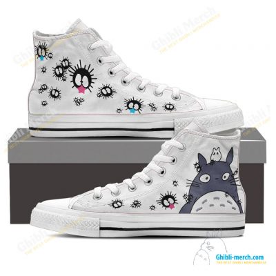 Ghibli My Neighbor Totoro & Black Soots Converse Shoes